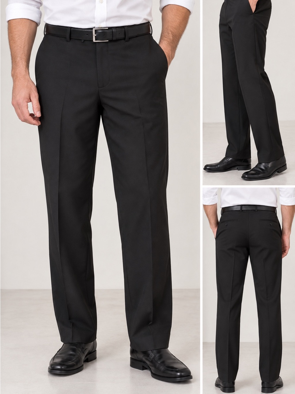 Dockers Men's Black Dress Pants - Straight Leg